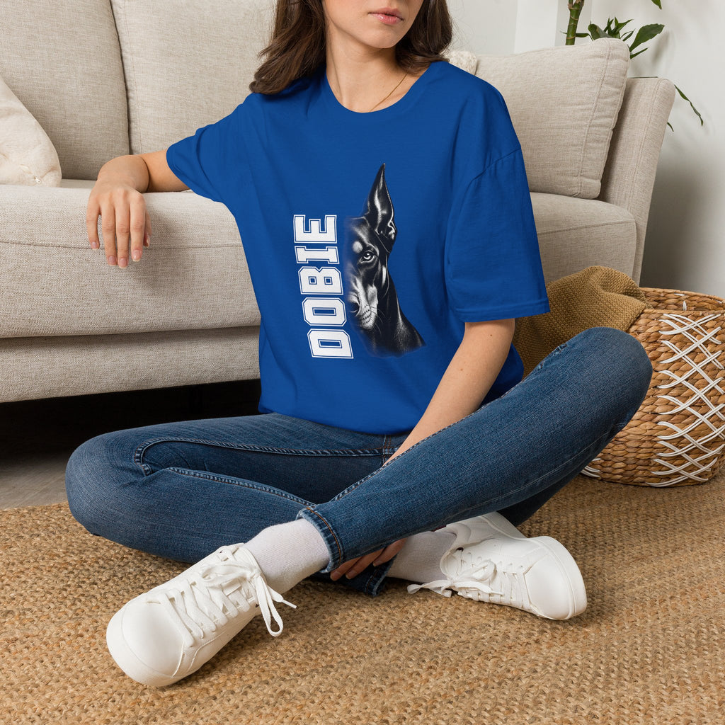 Doberman On Duty - Supersoft Unisex T-shirt
