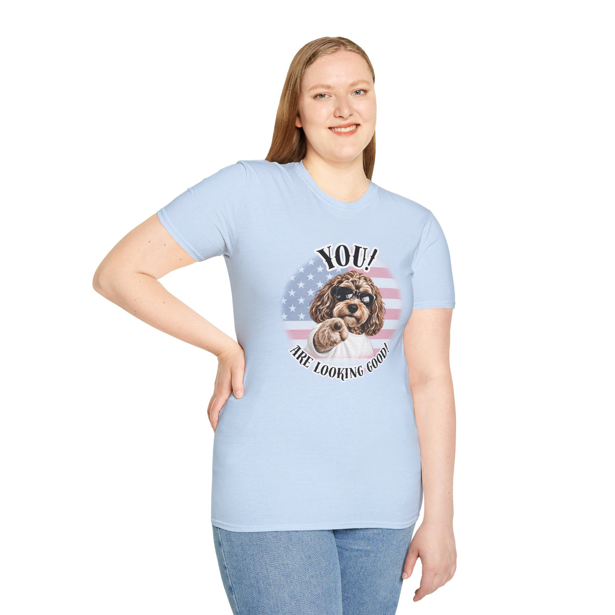 YOU!...Are Looking Good! – Cockapoo - Supersoft Unisex T-shirt