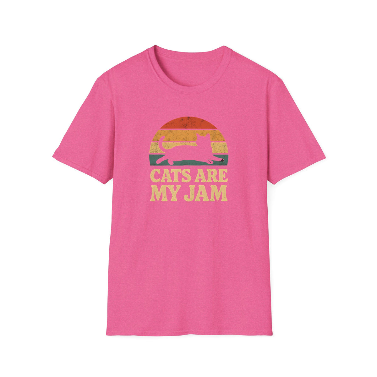 Cats Are My Jam –  Supersoft Unisex T-Shirt
