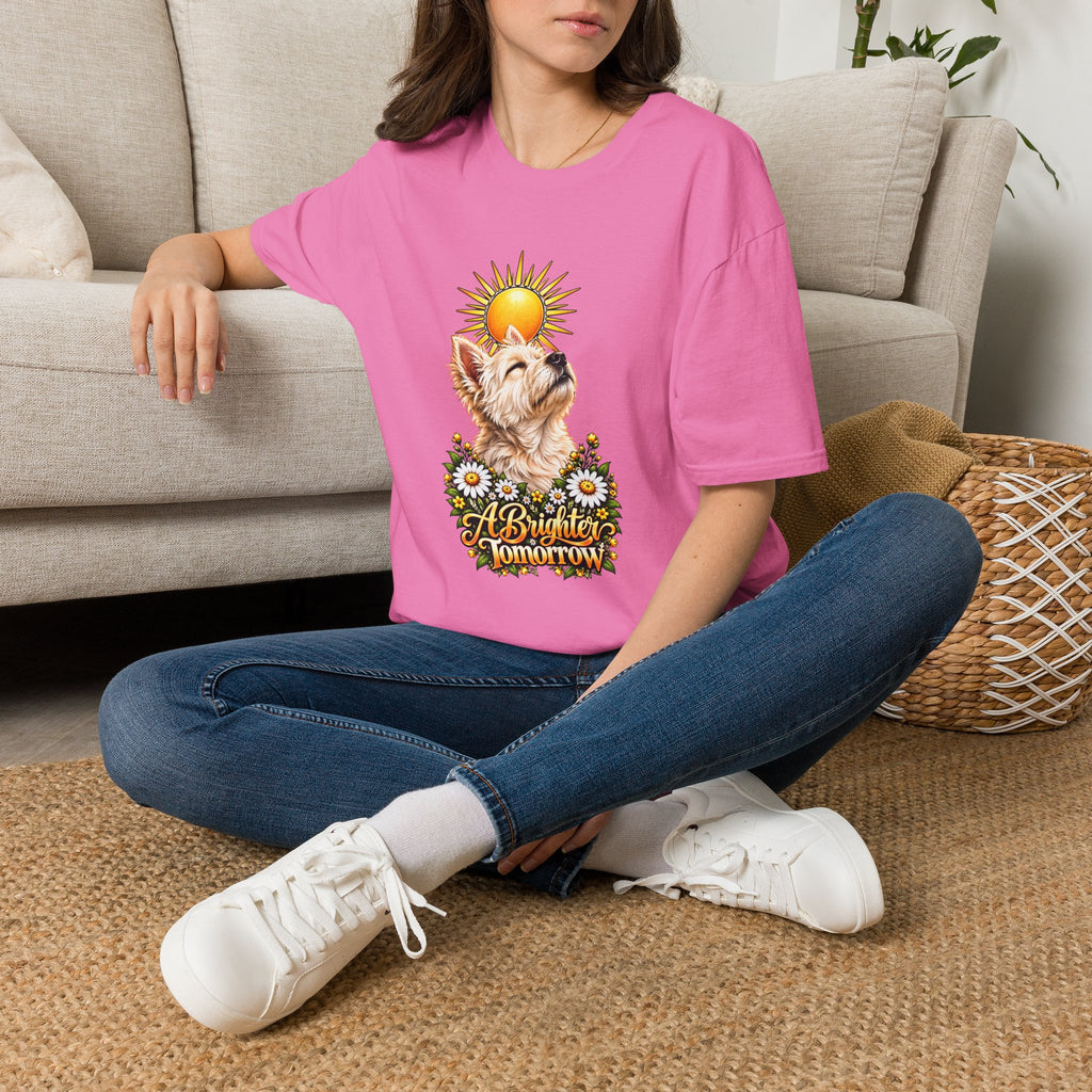 A Brighter Tomorrow - West Highland Terrier - Supersoft Unisex T-shirt