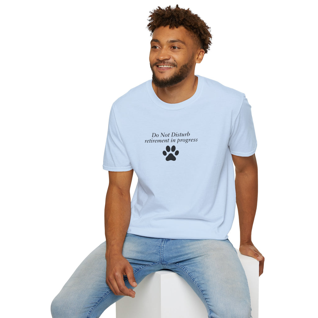 Adopted & Adored – Retirement In Progress –  Supersoft Unisex T-Shirt