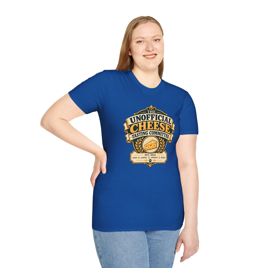 The Unofficial Cheese Tasting Committee - Supersoft Unisex T-shirt
