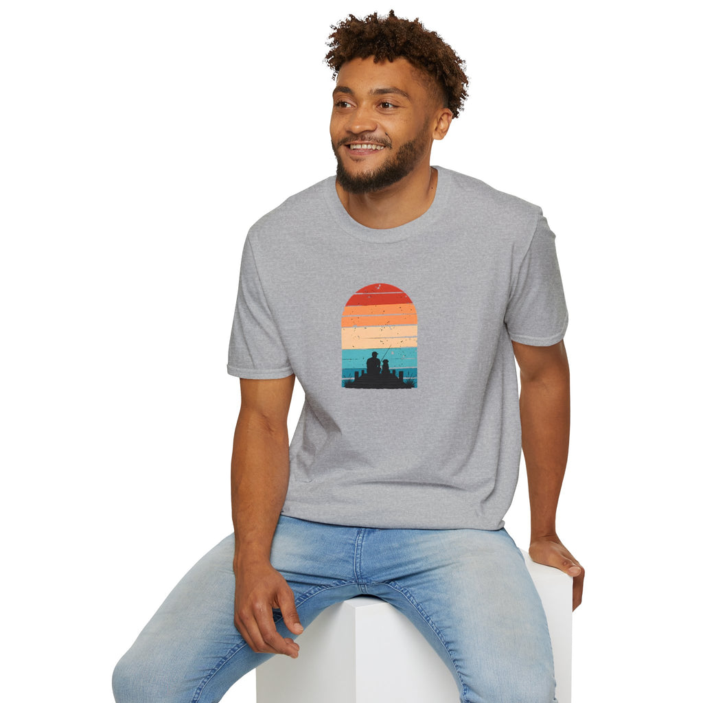 Just Me, My Dog & the Water –  Supersoft Unisex T-Shirt