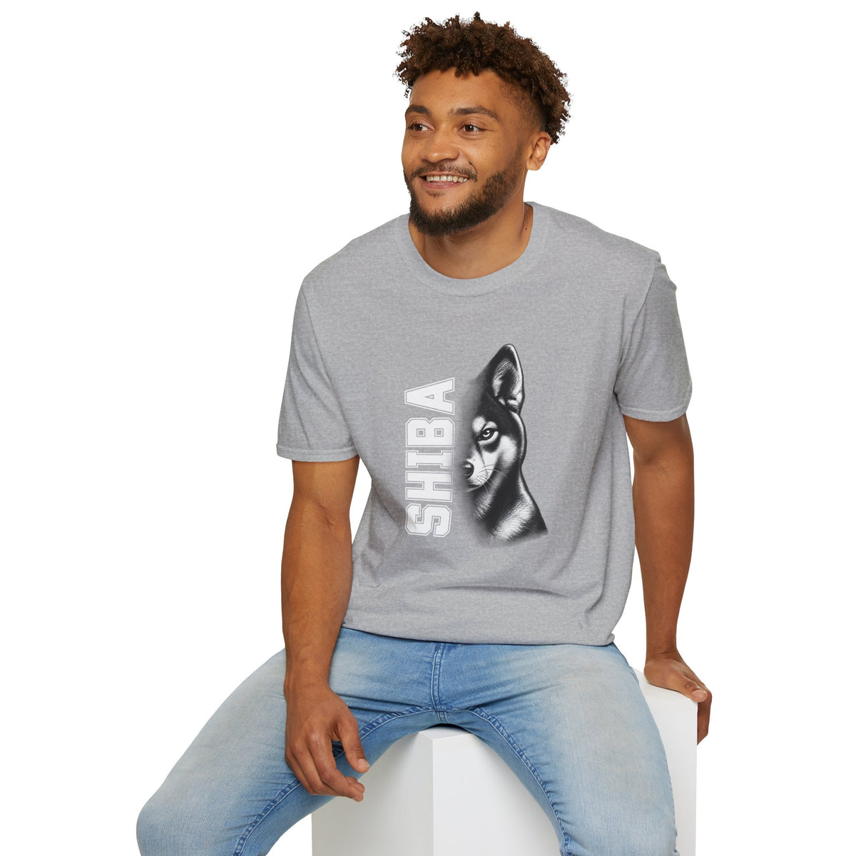 Shiba Inu On Duty - Supersoft Unisex T-shirt