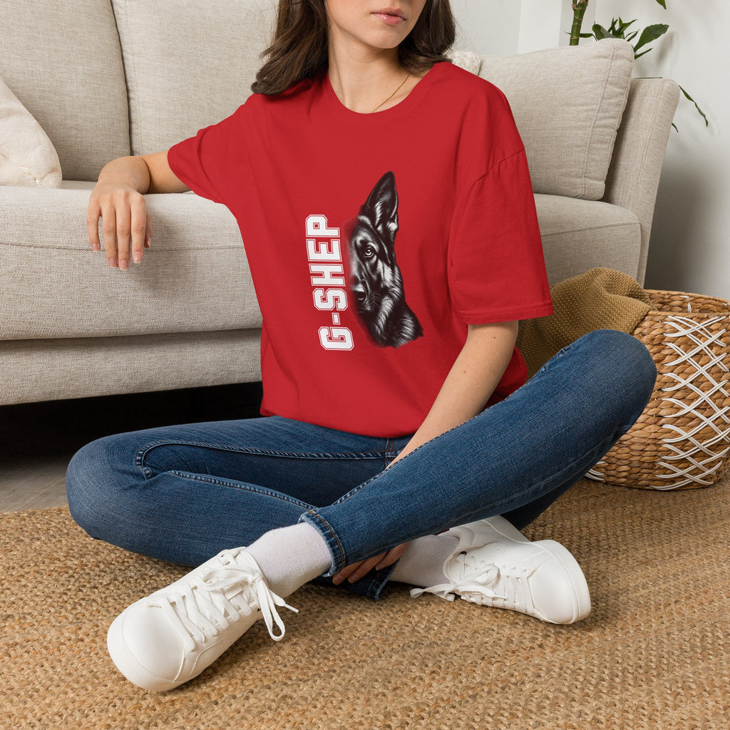 German Shepherd On Duty - Supersoft Unisex T-shirt