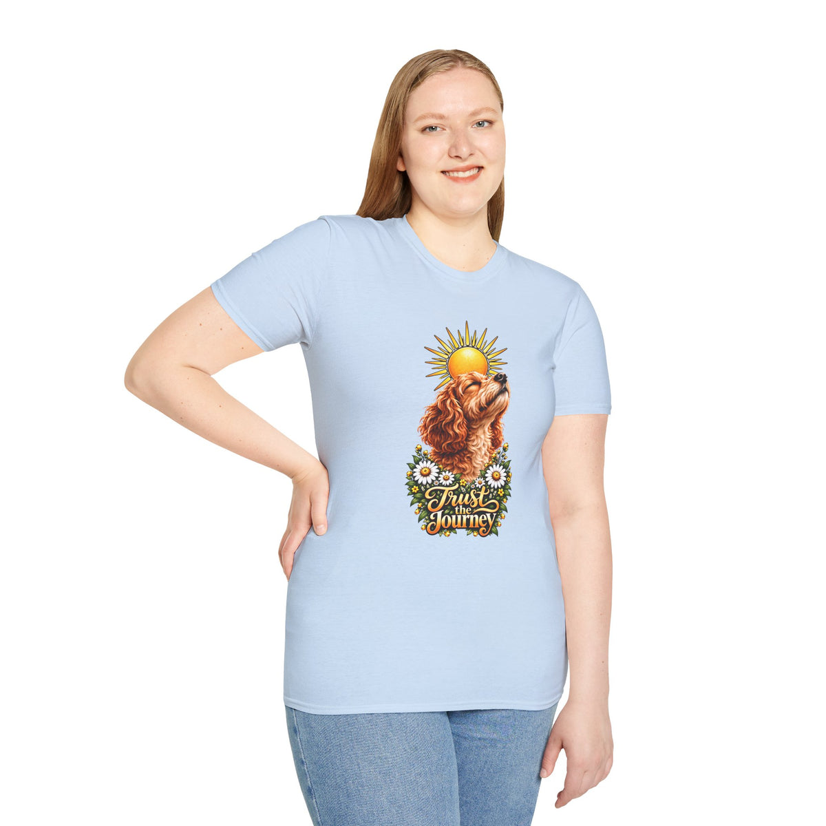 Trust the Journey - Cockapoo - Supersoft Unisex T-shirt