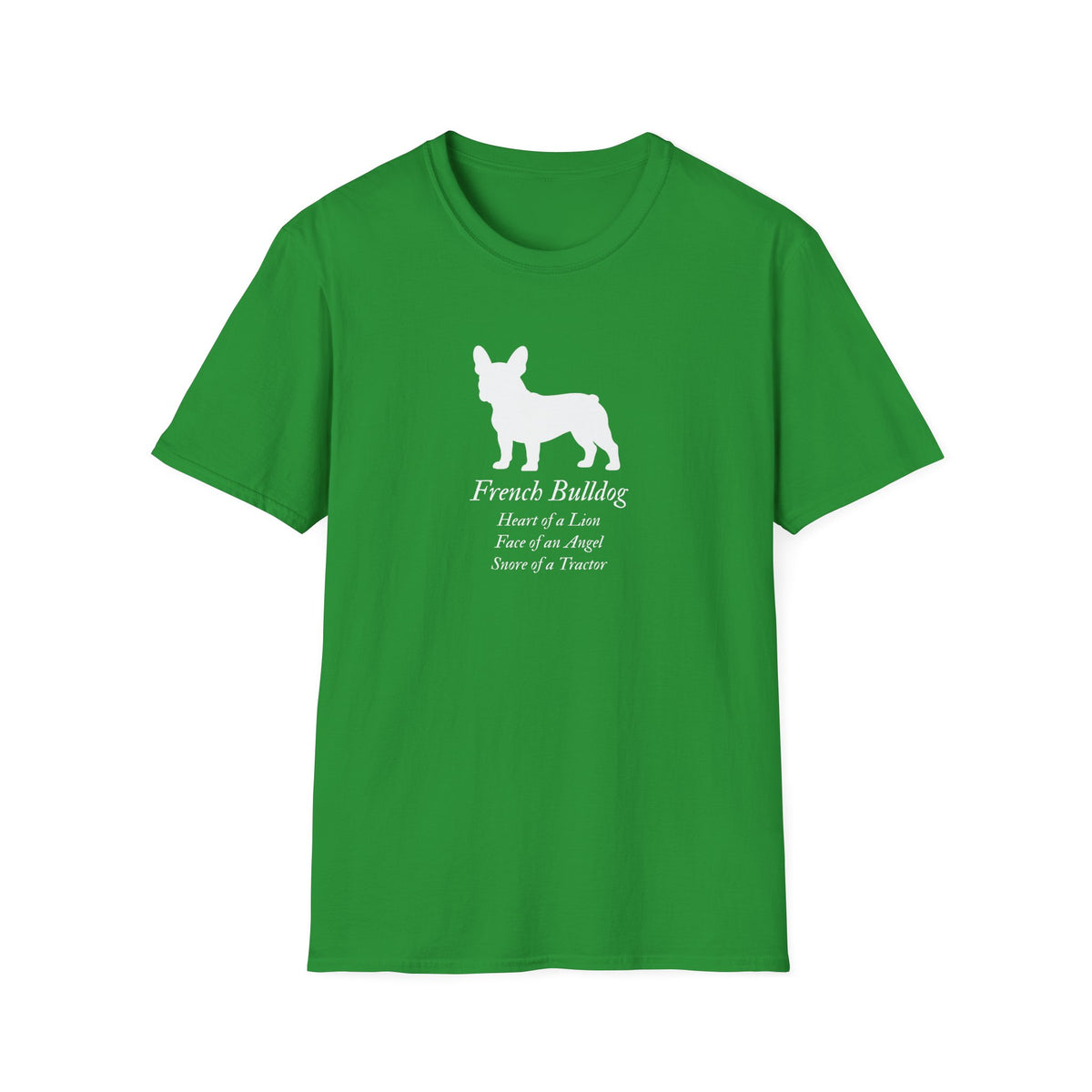 Heart of a Lion - French Bulldog – Supersoft Unisex T-Shirt