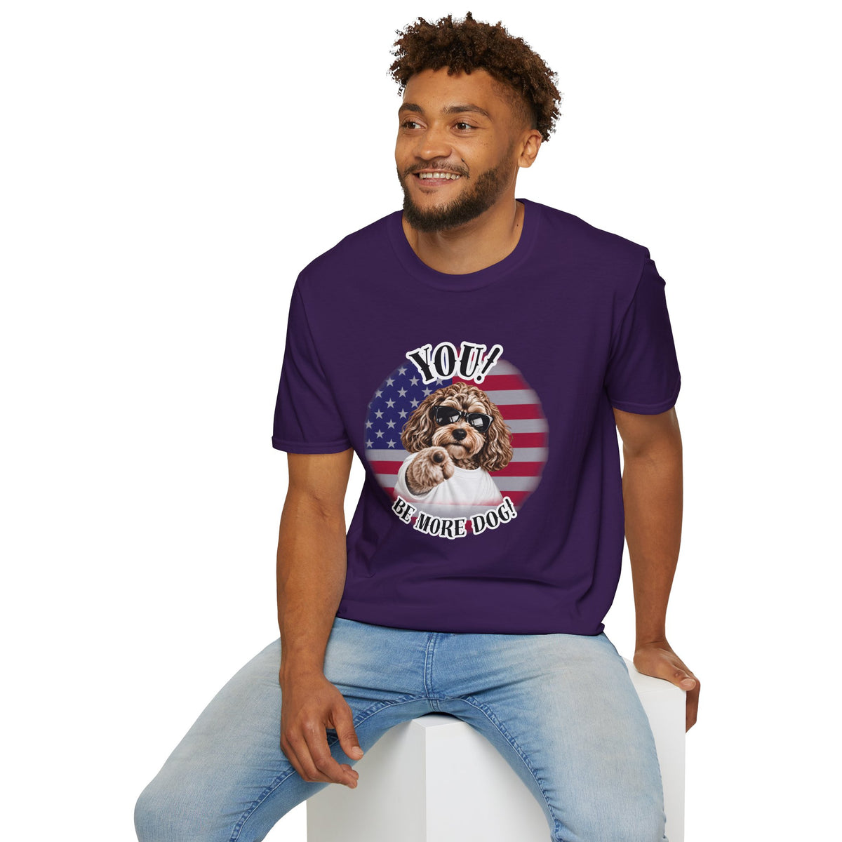 YOU!...Be More Dog! – Cockapoo - Supersoft Unisex T-shirt