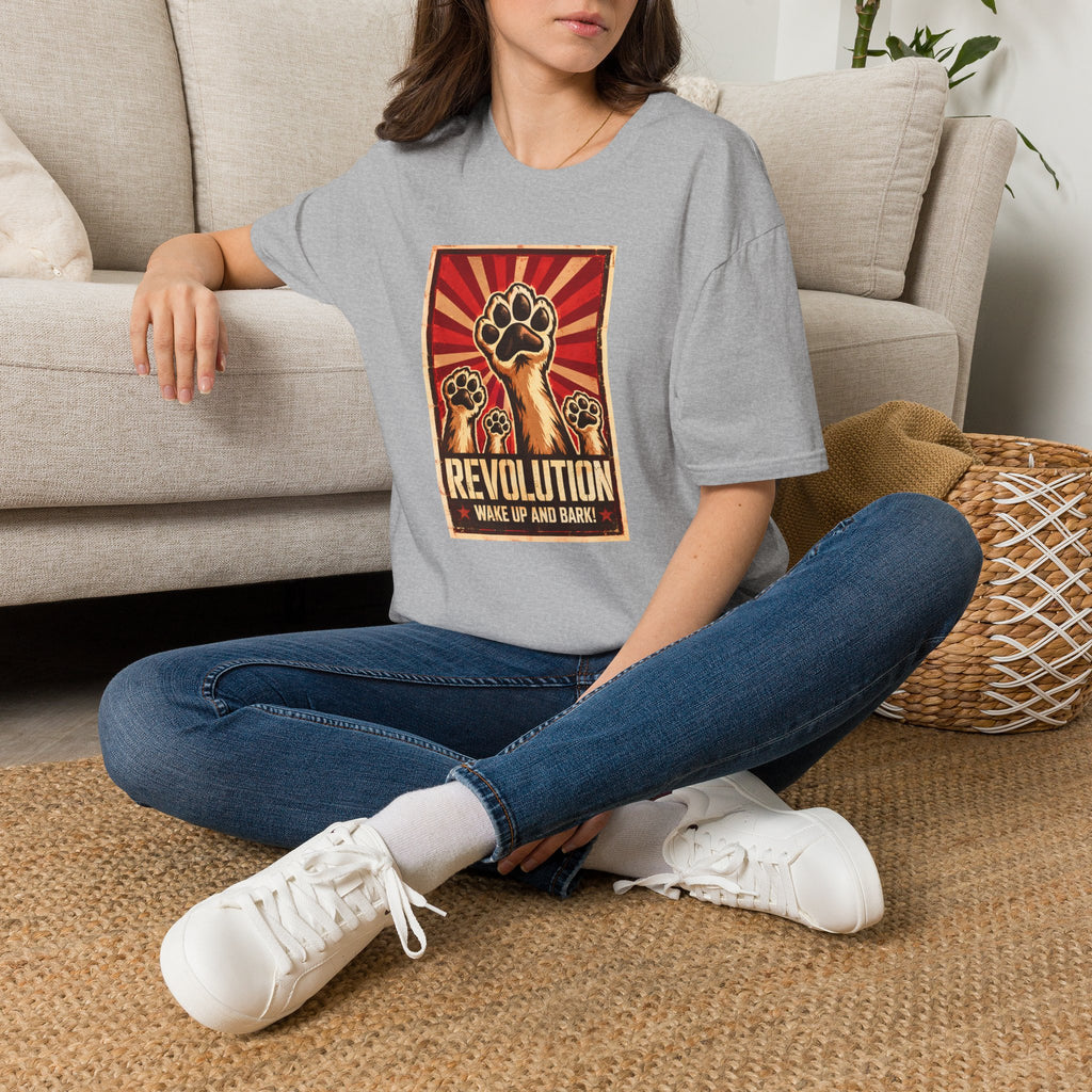Revolution: Wake Up and Bark! - The Great Canine Uprising - Supersoft Unisex T-shirt