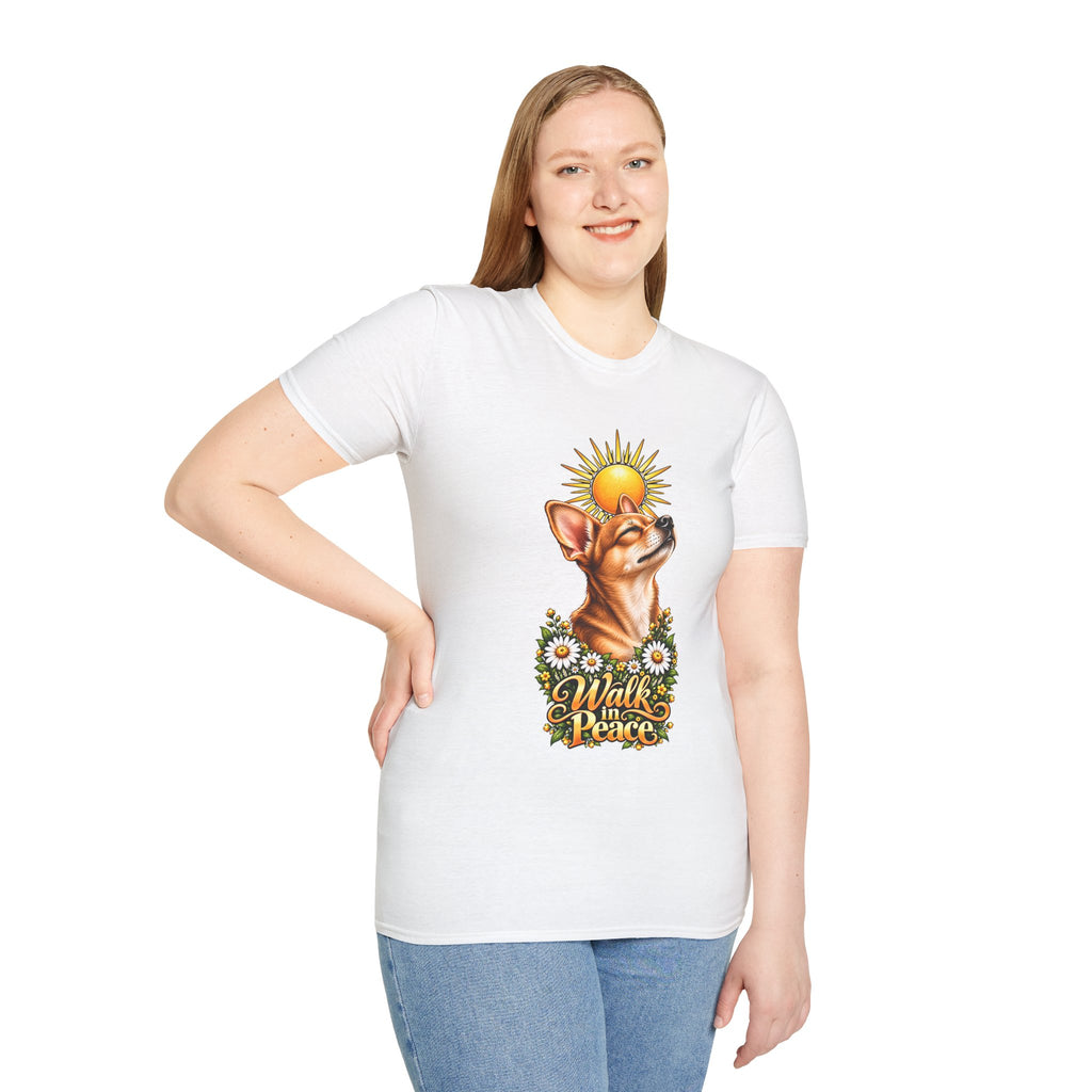 Walk in Peace - Chihuahua - Supersoft Unisex T-shirt
