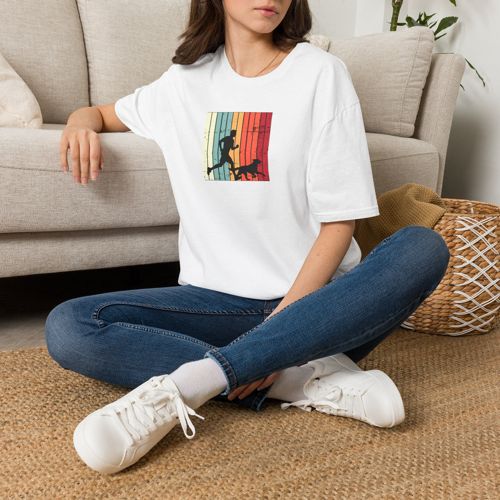 Running With My Best Friend –  Supersoft Unisex T-Shirt
