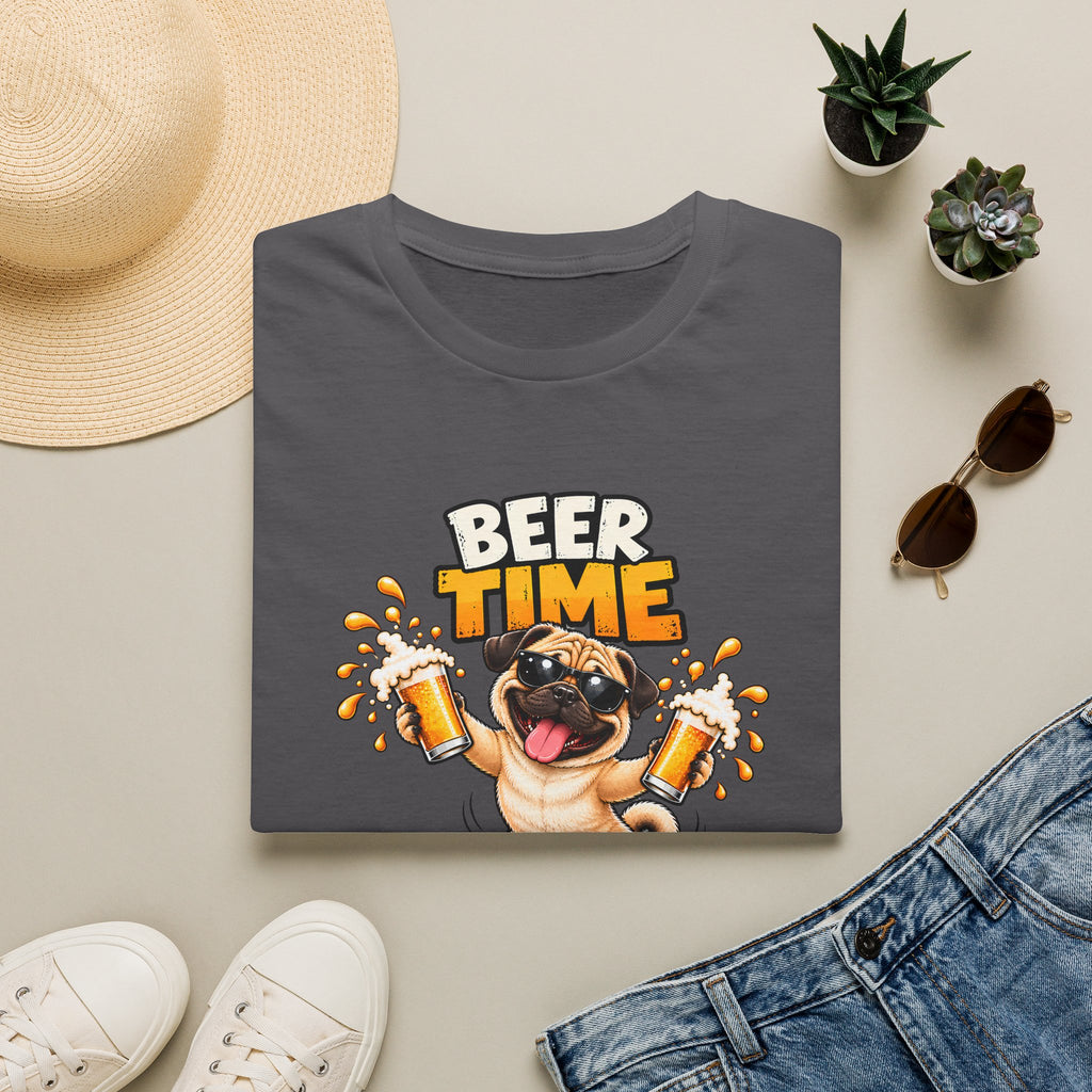 Beer Time, Madafakas! – Pug - Supersoft Unisex T-shirt