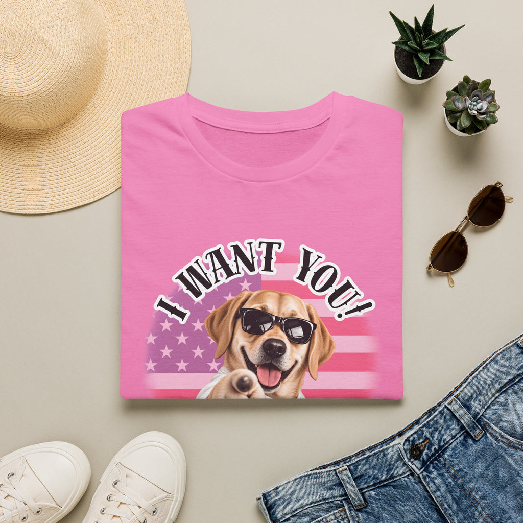 I WANT YOU!...To Pay the Cheese Tax! – Labrador - Supersoft Unisex T-shirt