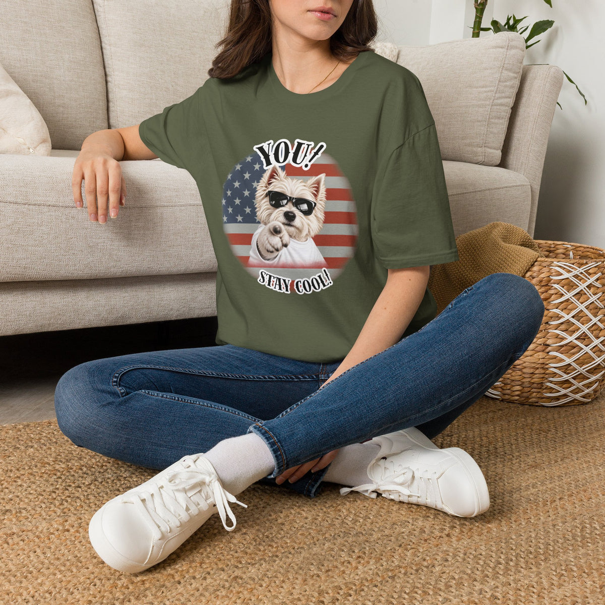 YOU!...Stay Cool! – West Highland Terrier - Supersoft Unisex T-shirt