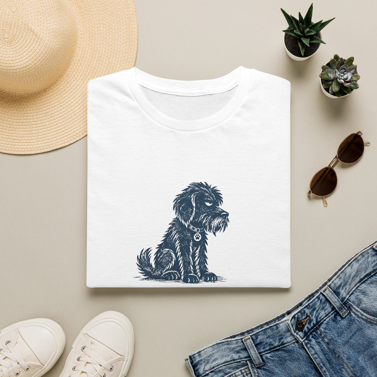 Grumpy Dog - Meet Grumpy Dog –  Supersoft Unisex T-Shirt