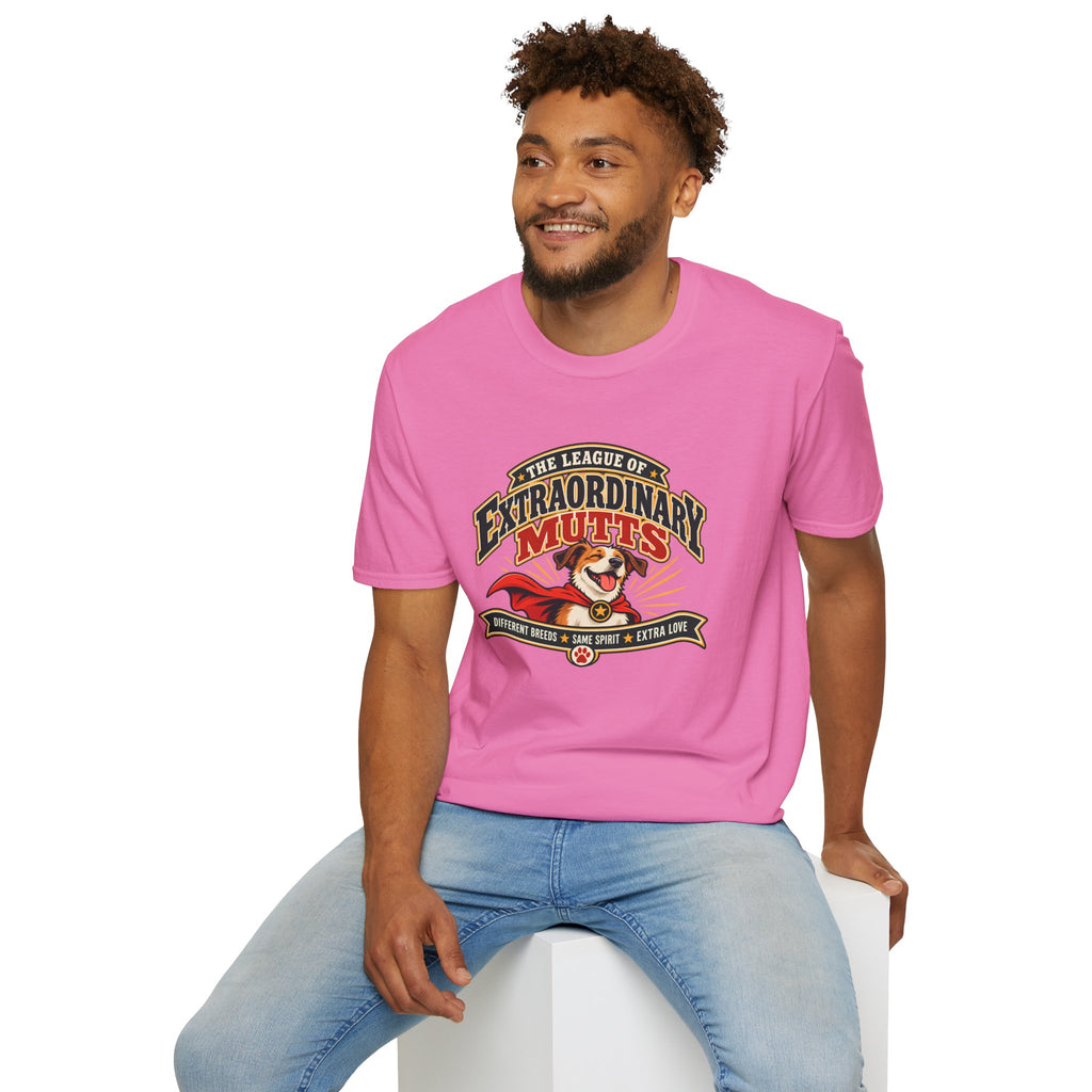The League of Extraordinary Mutts - Supersoft Unisex T-shirt