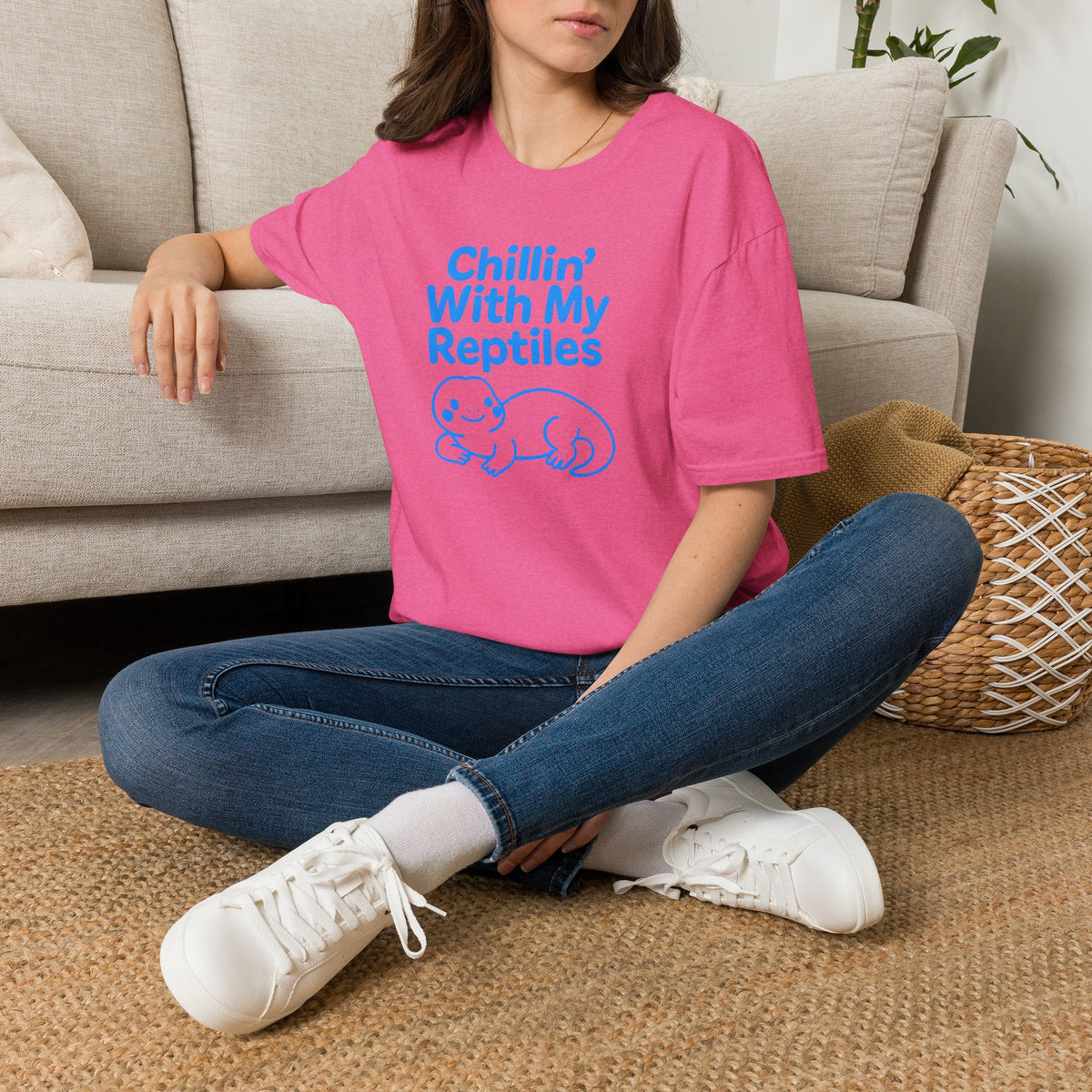 Chillin' With My Reptiles –  Supersoft Unisex T-Shirt