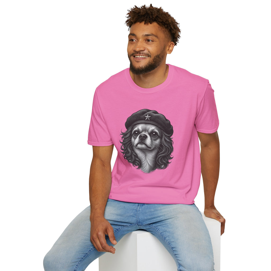 Chih Guevara – The Face of the Pawvolution! - Supersoft Unisex T-shirt