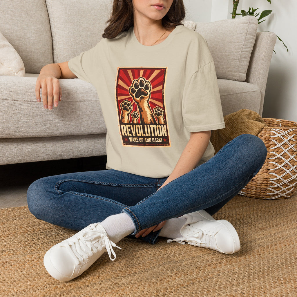 Revolution: Wake Up and Bark! - The Great Canine Uprising - Supersoft Unisex T-shirt