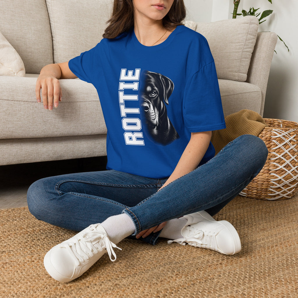 Rottweiler On Duty - Supersoft Unisex T-shirt