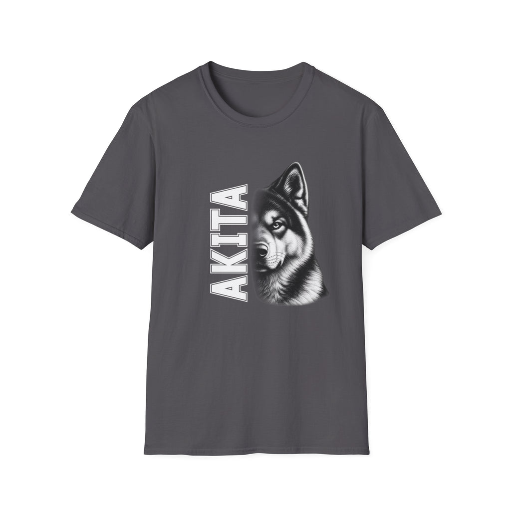 Akita On Duty - Supersoft Unisex T-shirt