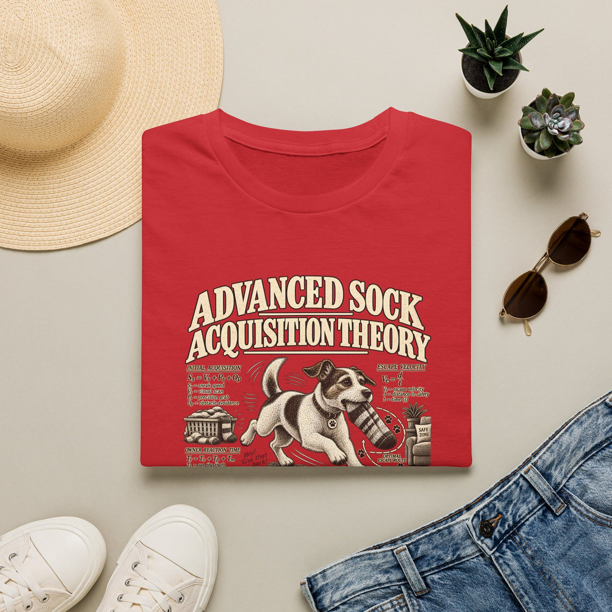 Advanced Sock Acquisition Theory –  Supersoft Unisex T-Shirt