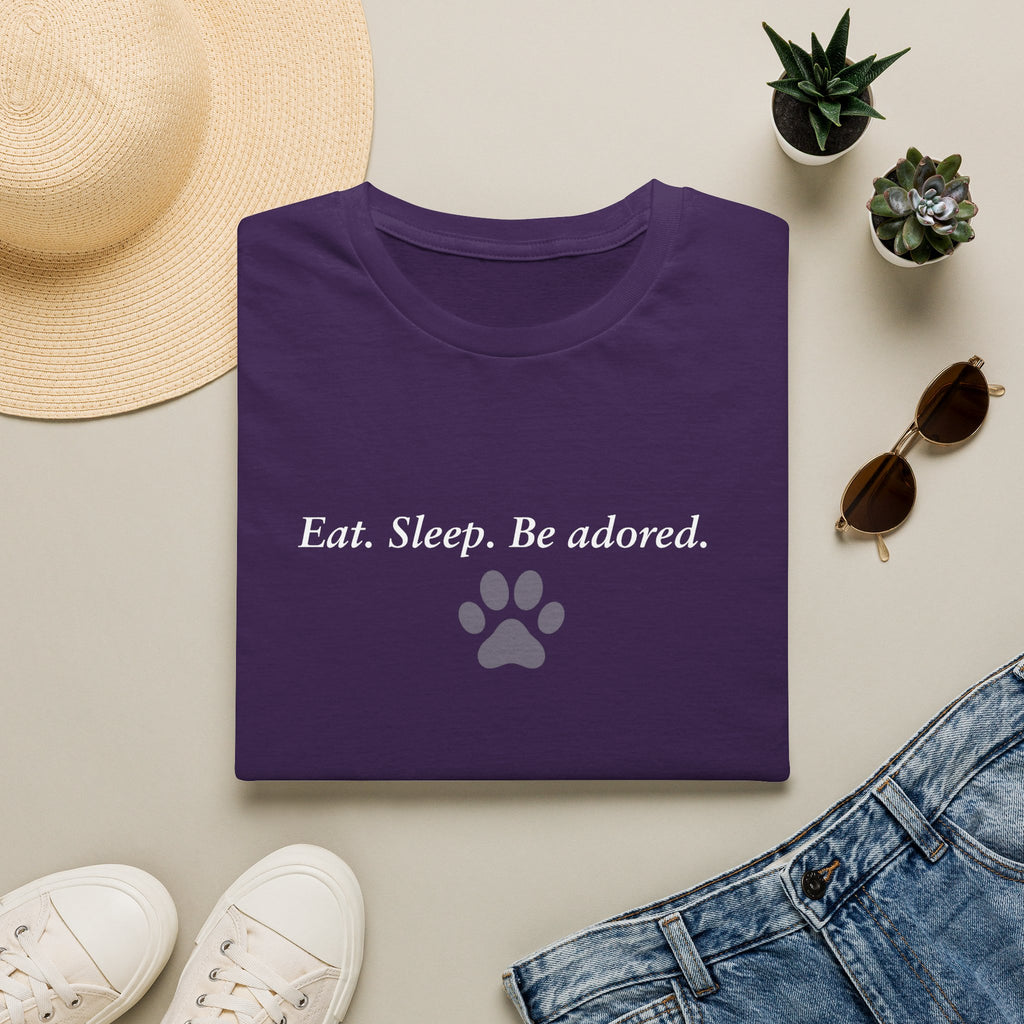 Adopted & Adored – Eat. Sleep. Be adored. –  Supersoft Unisex T-Shirt