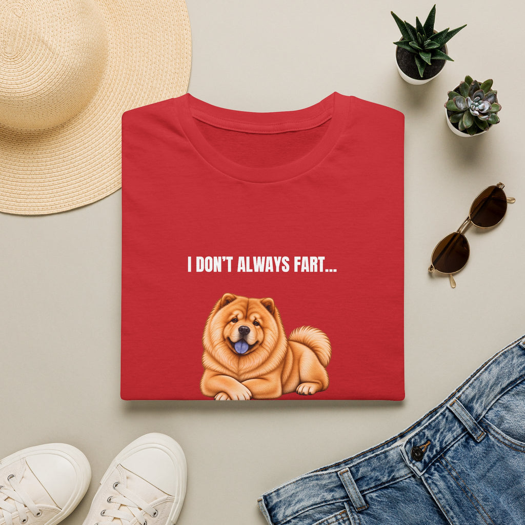 I Don’t Always Fart...But When I Do, I Leave The Room - Chow Chow Supersoft Unisex T-Shirt