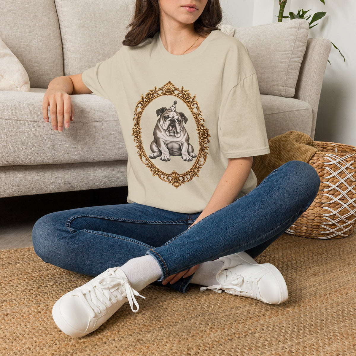 The Reluctant Party Animal – British Bulldog - Supersoft Unisex T-shirt