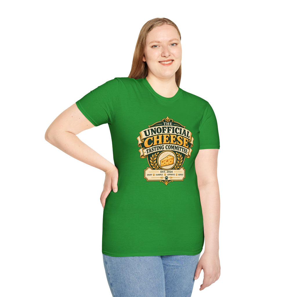 The Unofficial Cheese Tasting Committee - Supersoft Unisex T-shirt