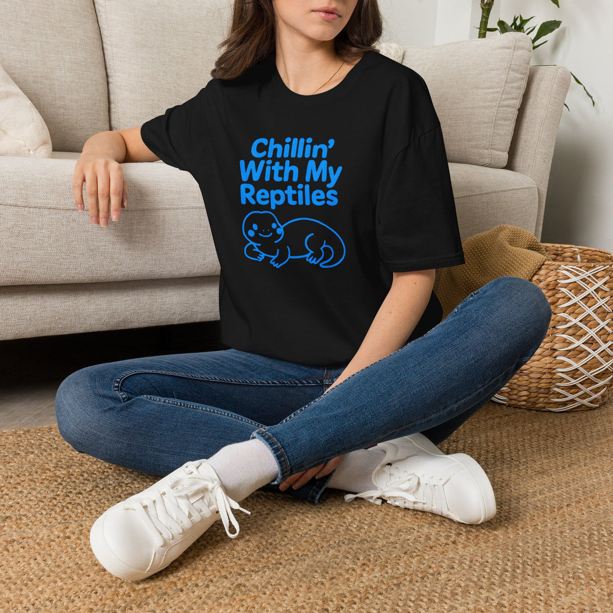 Chillin' With My Reptiles –  Supersoft Unisex T-Shirt