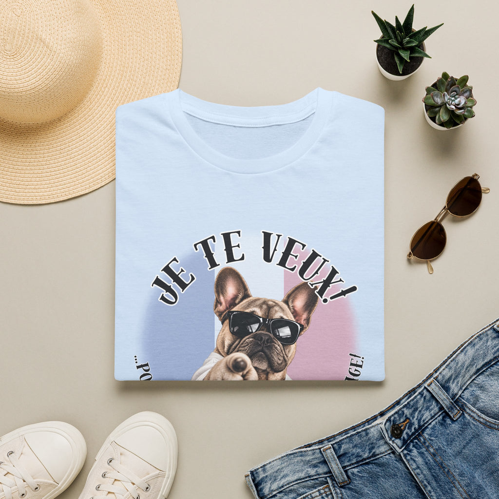 I WANT YOU!...To Pay the Cheese Tax! – French Bulldog - Supersoft Unisex T-shirt