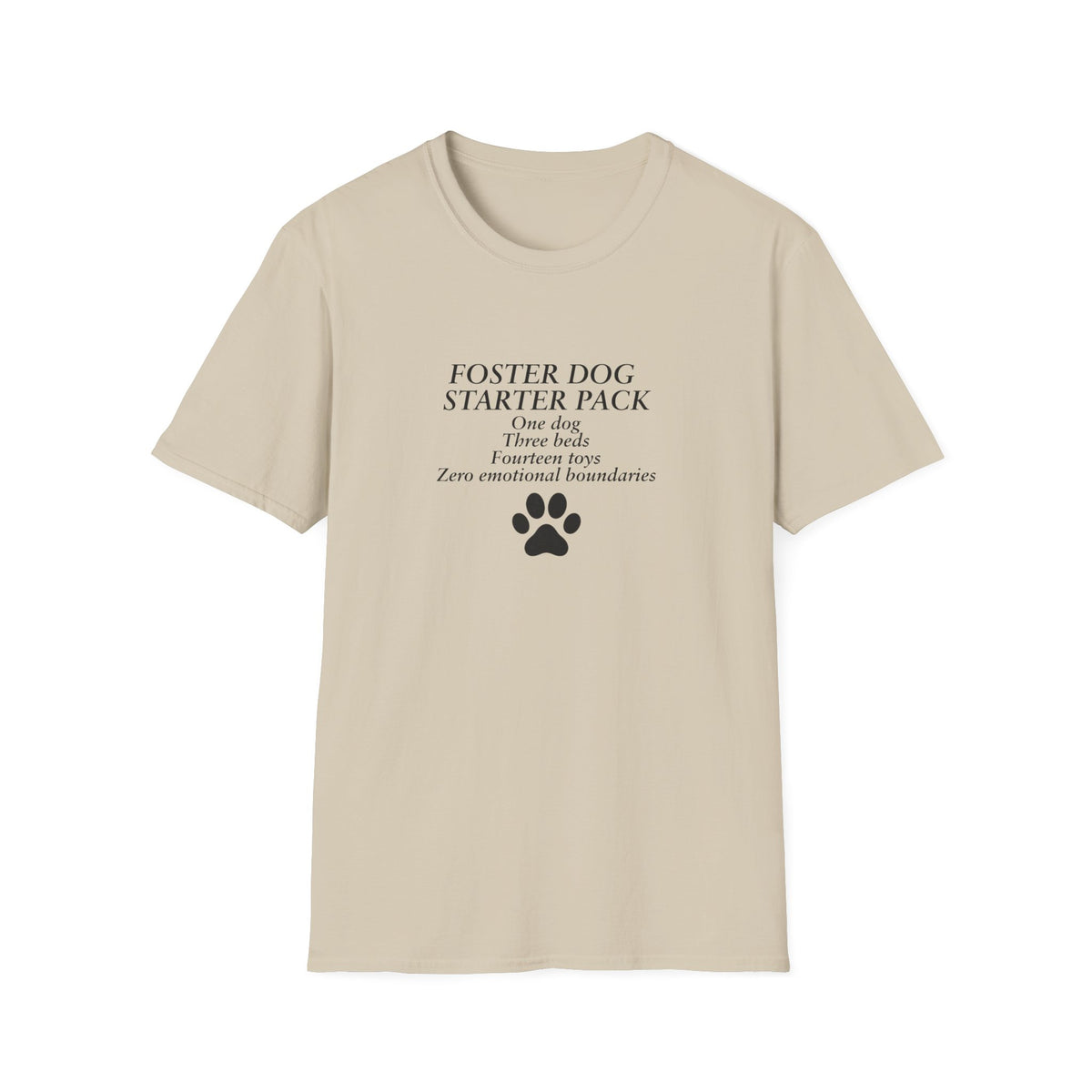 Foster Dog Starter Pack –  Supersoft Unisex T-Shirt