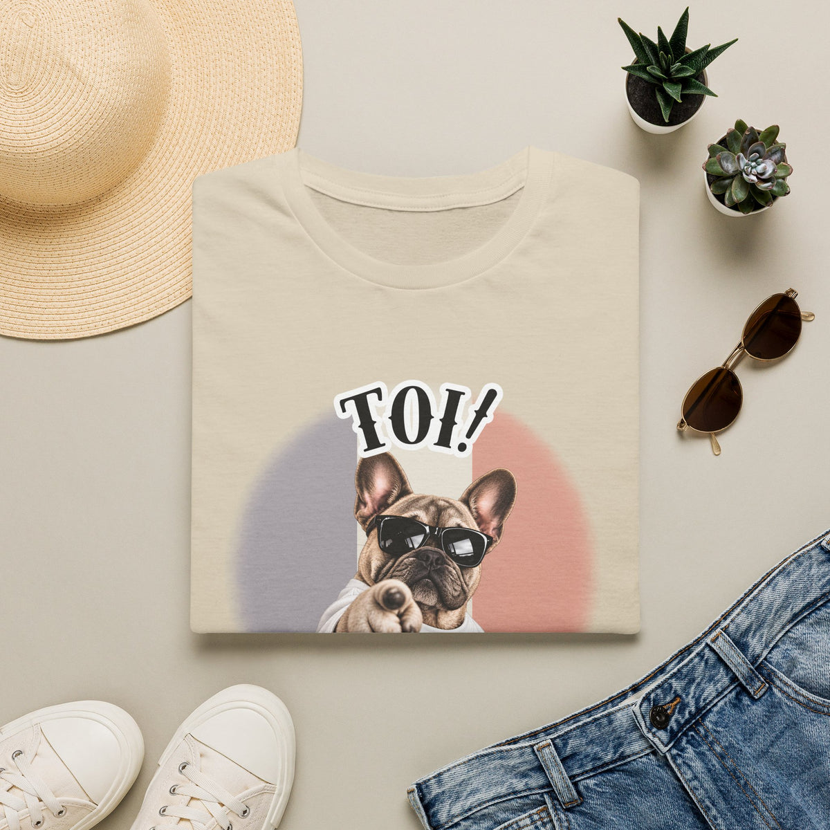 YOU!...Are Looking Good! – French Bulldog - Supersoft Unisex T-shirt