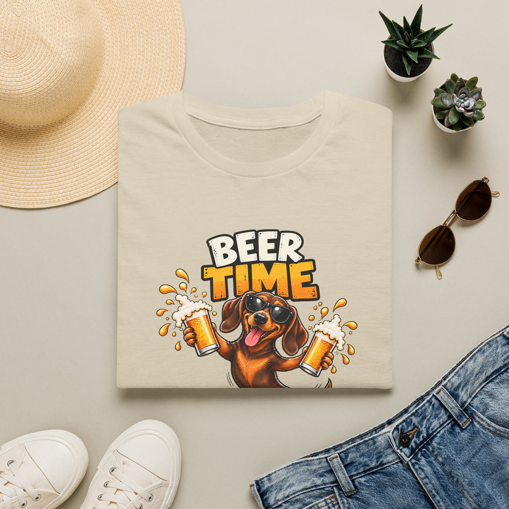 Beer Time, Madafakas! – Dachshund - Supersoft Unisex T-shirt