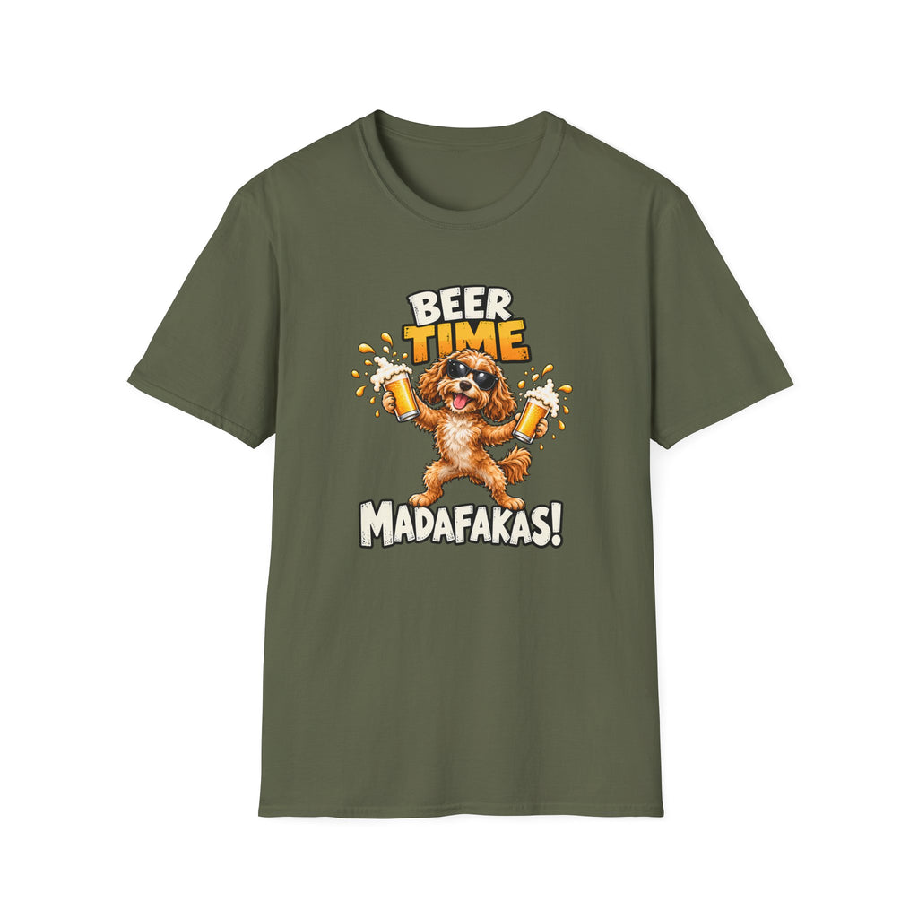 Beer Time, Madafakas! – Cockapoo - Supersoft Unisex T-shirt