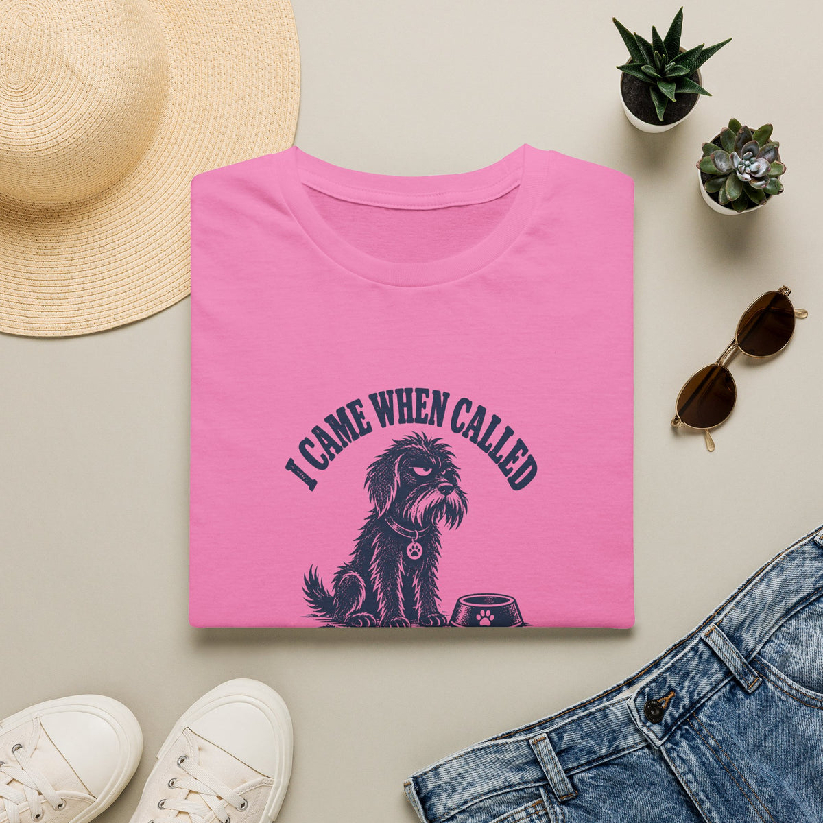 Grumpy Dog - I Came When Called...There Was No Cheese –  Supersoft Unisex T-Shirt
