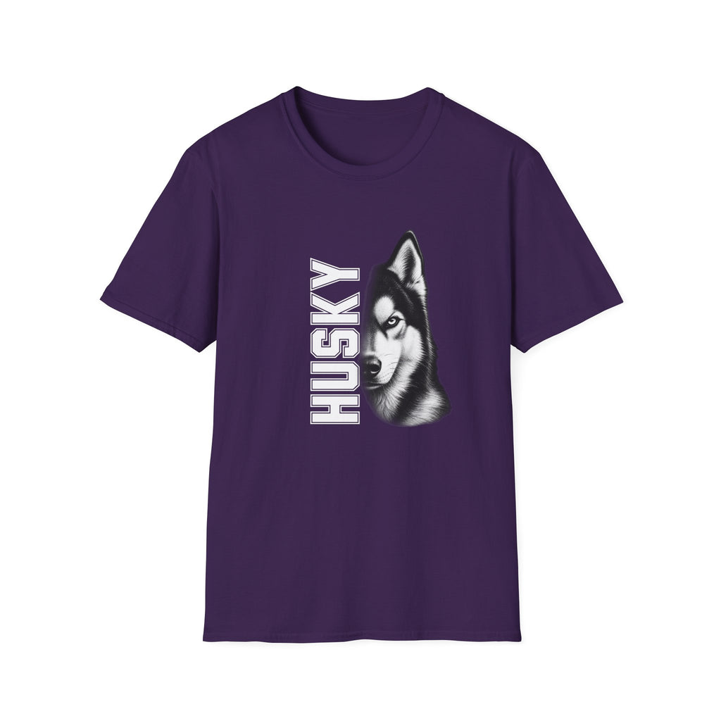 Siberian Husky On Duty - Supersoft Unisex T-shirt
