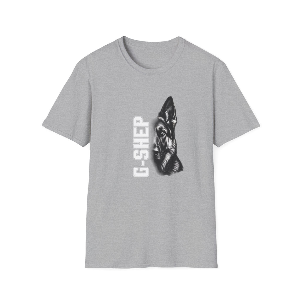 German Shepherd On Duty - Supersoft Unisex T-shirt