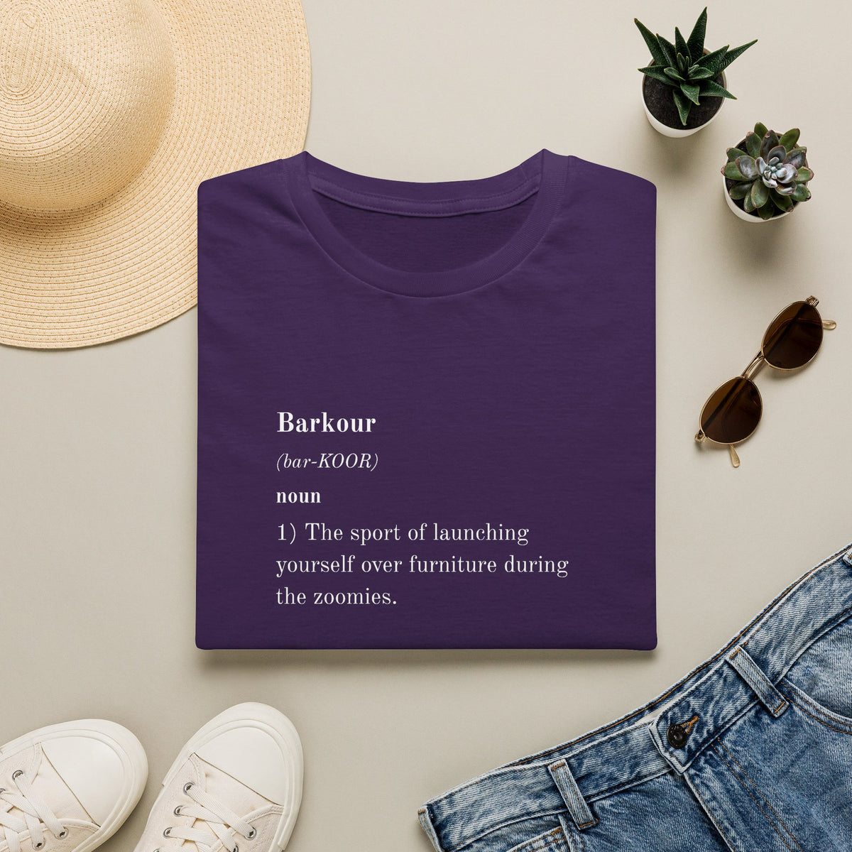 Dictionary of Dog - Barkour -  Supersoft Unisex T-Shirt