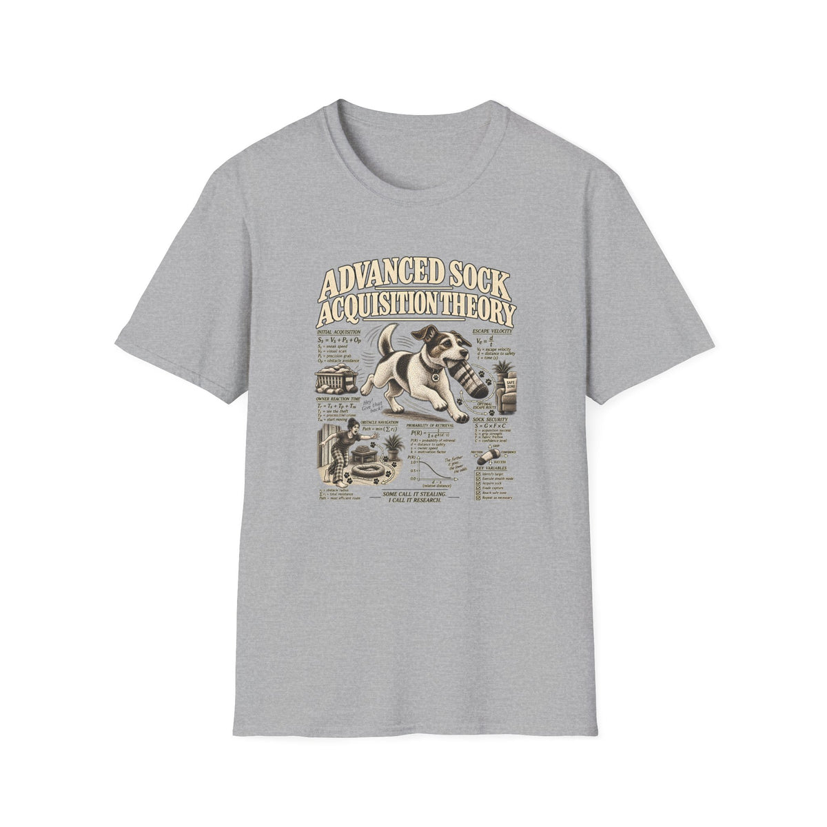 Advanced Sock Acquisition Theory –  Supersoft Unisex T-Shirt