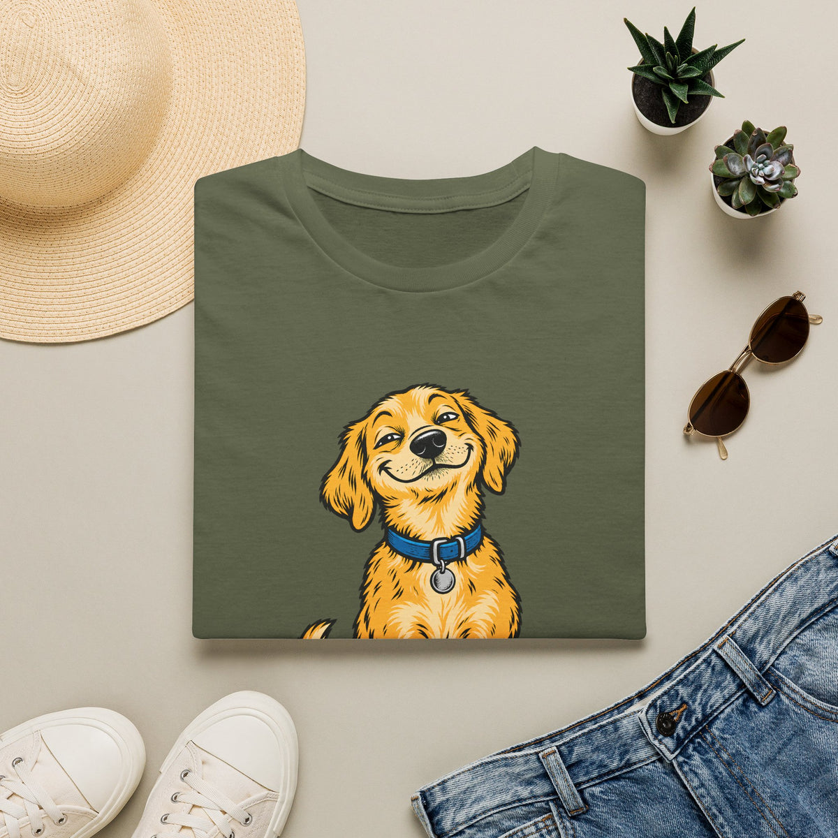 Smug Dog – Innocent Face, Guilty Conscience! -  Supersoft Unisex T-shirt