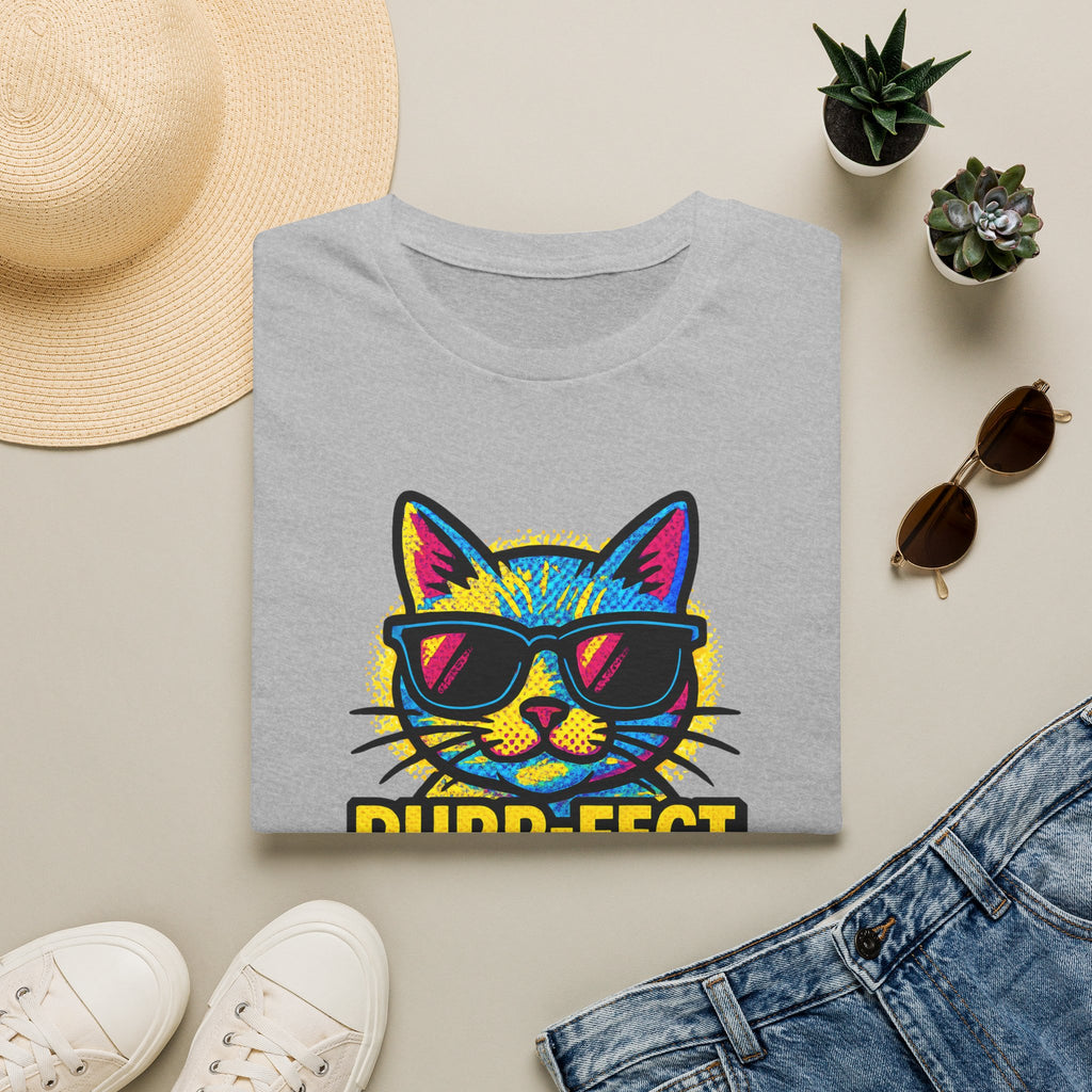Purr-Fect Day Cat –  Supersoft Unisex T-Shirt