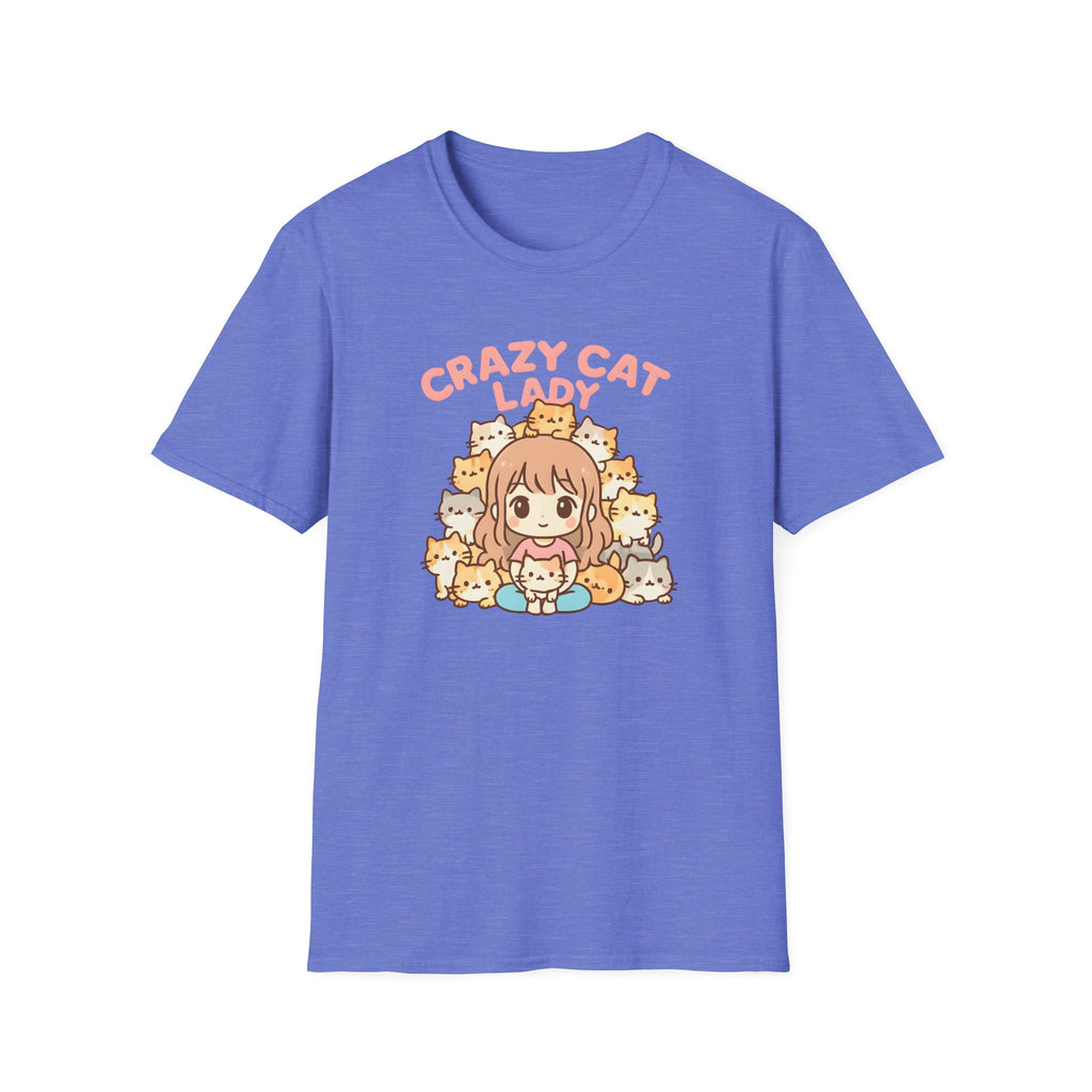 Crazy Cat Lady Cute Kawaii –  Supersoft Unisex T-Shirt