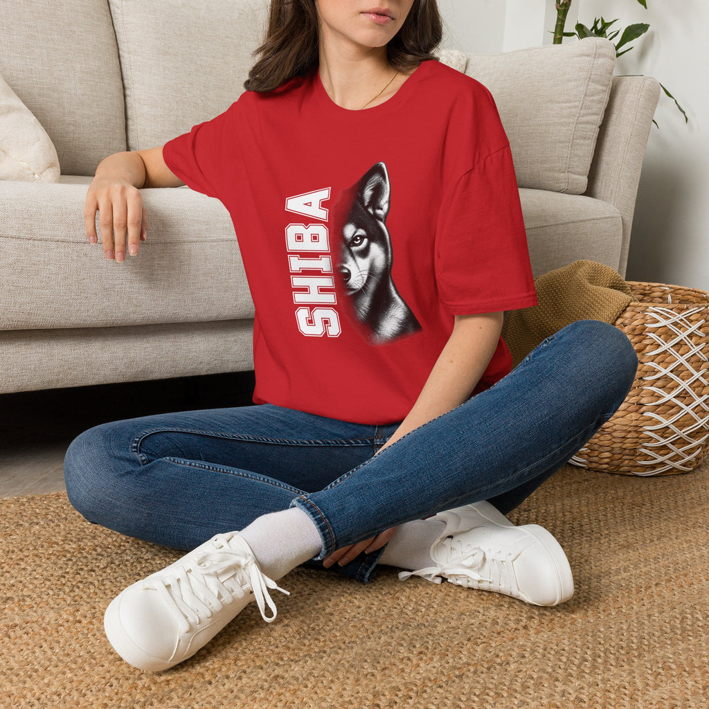 Shiba Inu On Duty - Supersoft Unisex T-shirt