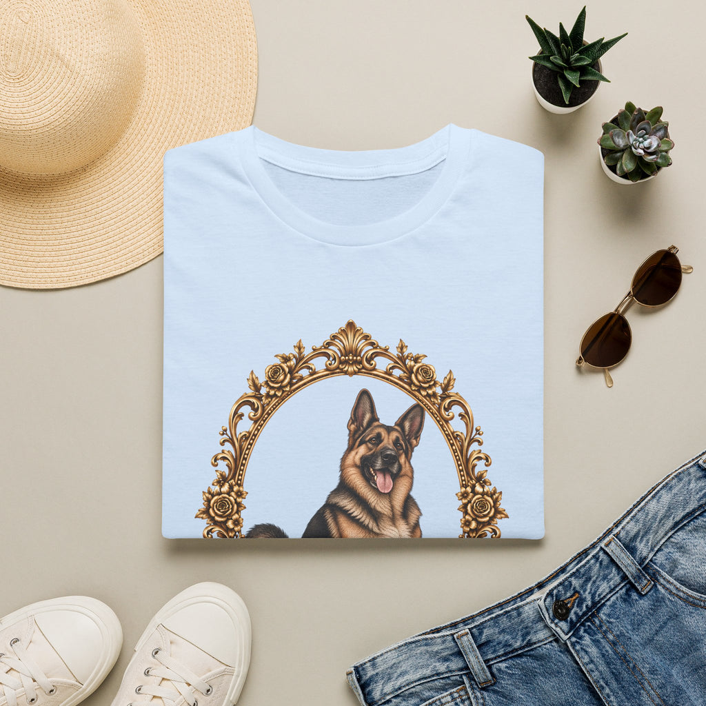Lord Boxington of the Cardboard Castle – German Shepherd - Supersoft Unisex T-shirt