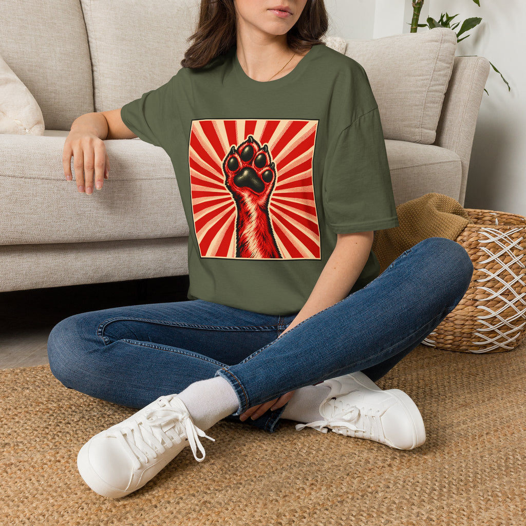 Power to the Paws! – The Canine Revolution - Supersoft Unisex T-shirt