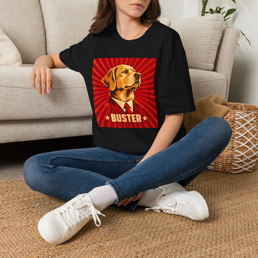 First Comrade Buster – Supreme Leader of the Biscuit Revolution - Supersoft Unisex T-shirt