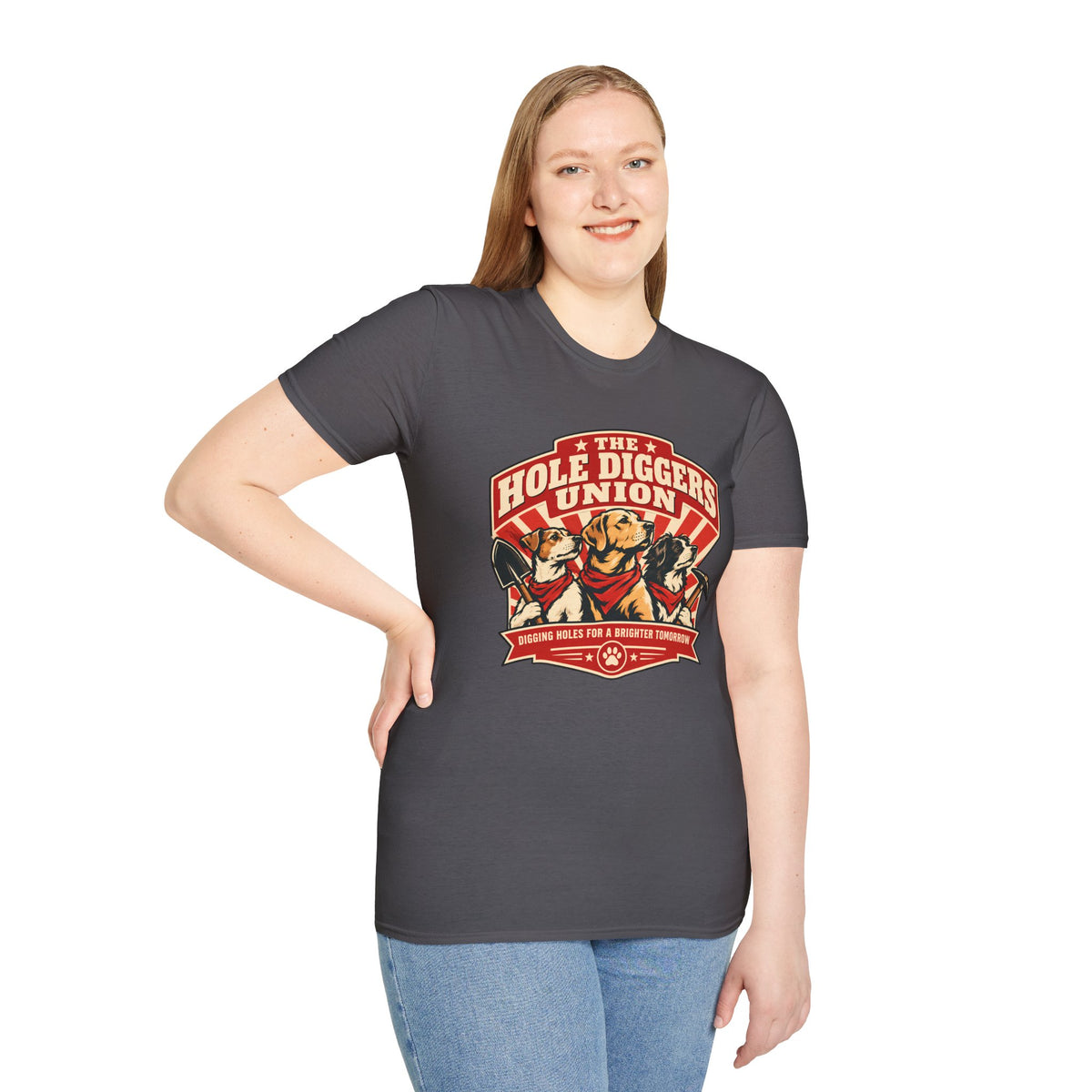 The Hole Diggers Union - Supersoft Unisex T-shirt