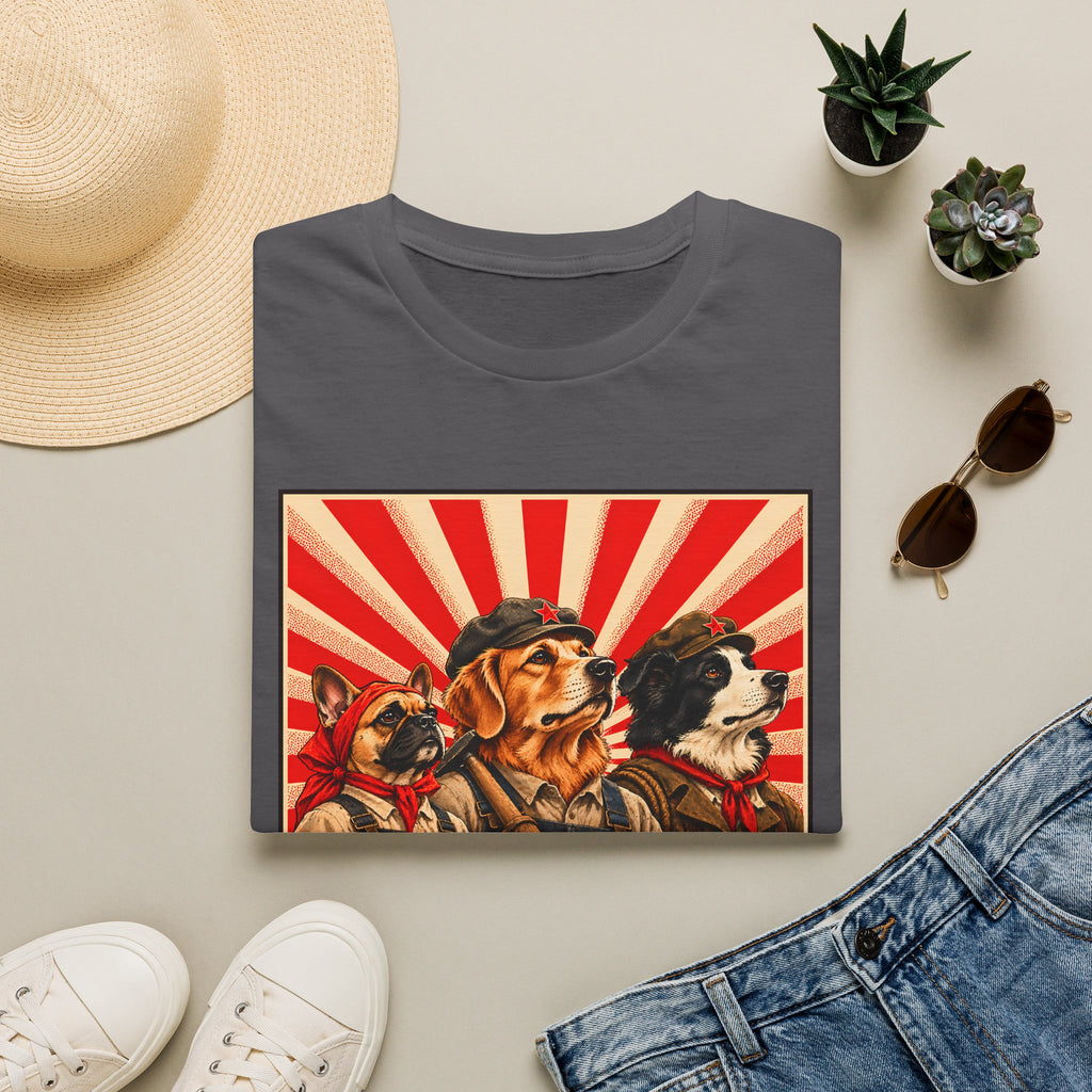 Seize the Means of Pawduction! – The Canine Workers' Revolution - Supersoft Unisex T-shirt
